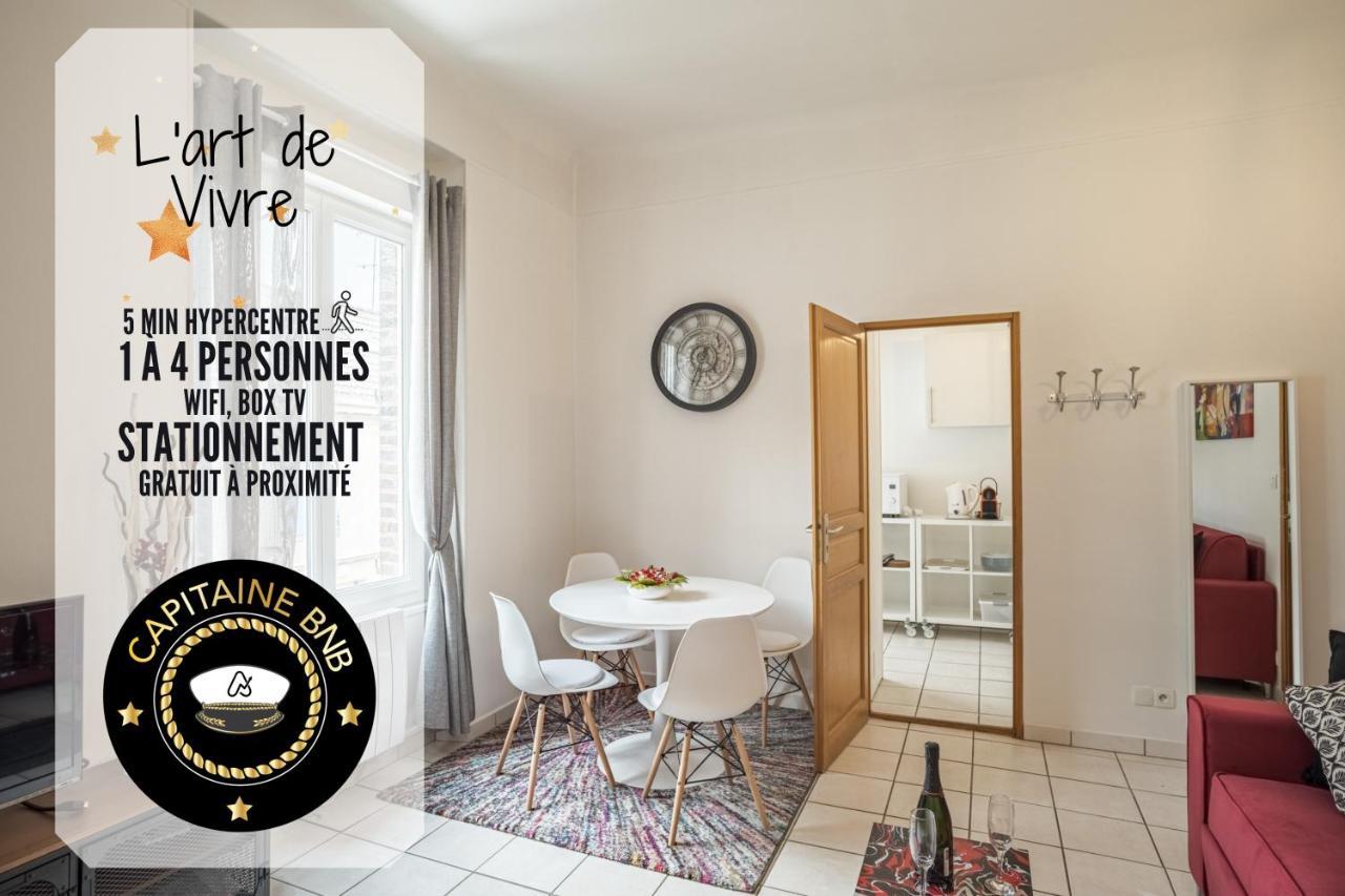 Appartamento L' Art De Vivre - 3 Min Hypercentre - 4 Personnes Troyes Esterno foto