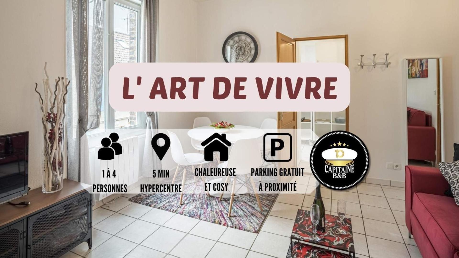 Appartamento L' Art De Vivre - 3 Min Hypercentre - 4 Personnes Troyes Esterno foto